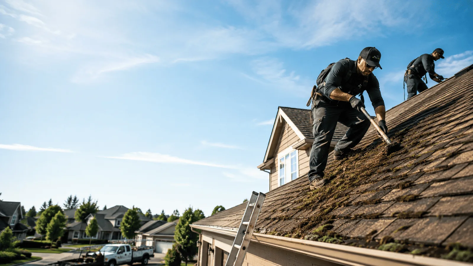 Roof Moss Removal in Hordville, NE near me